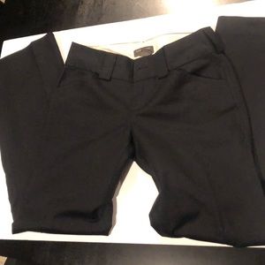 Banana republic black dress pants 0p